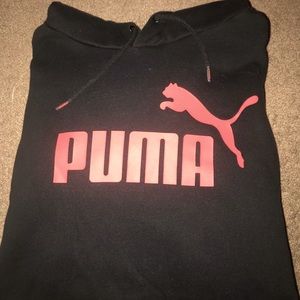 Red Puma hoodie